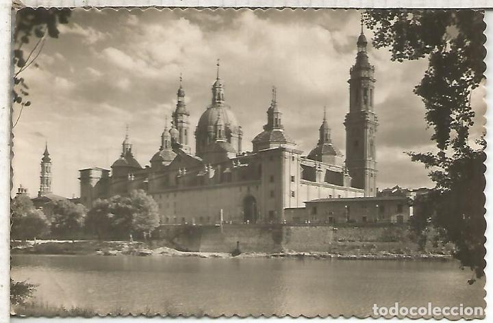 Postales: ZARAGOZA  EL PILAR ESCRITA - Foto 1