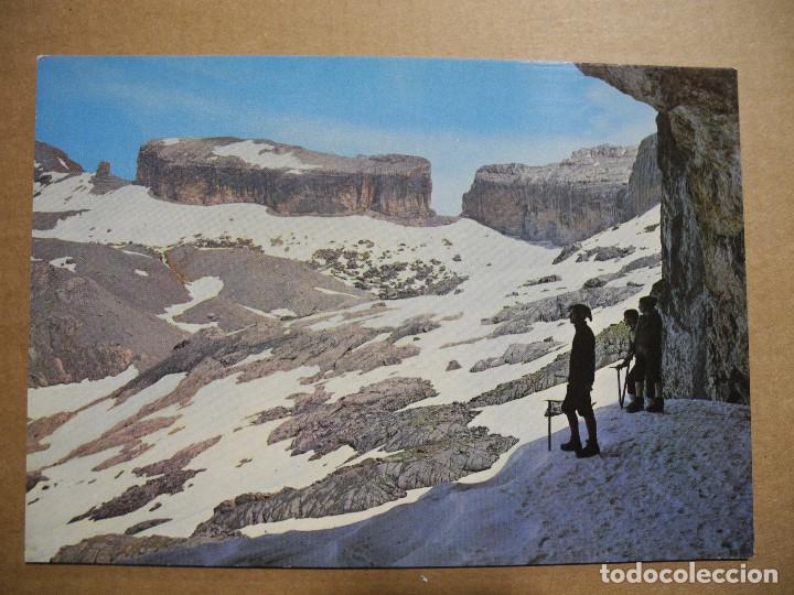 Postales: Parque nacional de Ordesa. Brecha de Roldan Gruta Casteret 10 Ed. Sicilia Nueva