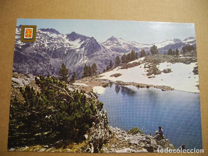 Postales: Balneario de Panticosa. Lago de las ranas. n. 4781 Ed. Escudo de Oro. Nueva