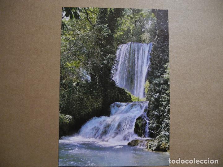 Postales: Monasterio de Piedra. Ba&ntilde;o de Diana y Cascada. n. 16 Ed. Garcia Garrabella. Nueva