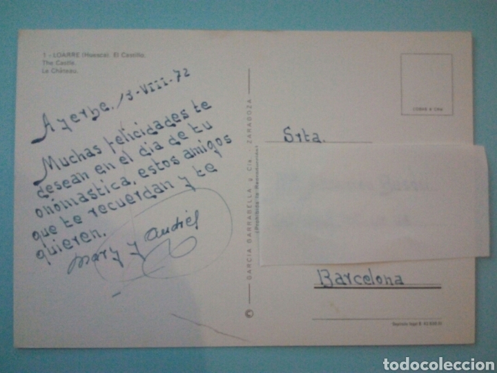 Postales: Postal de Loarre. Huesca. El Castillo. - Foto 2