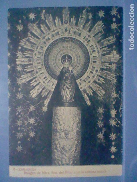Postkarten: PILAR NTRA SRA CORONA NUEVA  ED CESARAUGUSTA N&ordm; 6 S/C BE