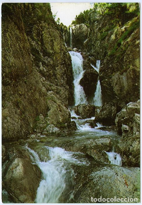 Postales: N&ordm; 79 - Balneario de Panticosa. Pirineo Aragon&eacute;s. Cascada del Pino. Ed. Sicilia. Sin circular
