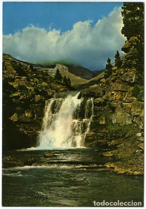 Postales: N&ordm; 32 - Parque Nacional de Ordesa. Gradas de Soaso y Torre de Goritz. Ed. Sicilia. Sin circular