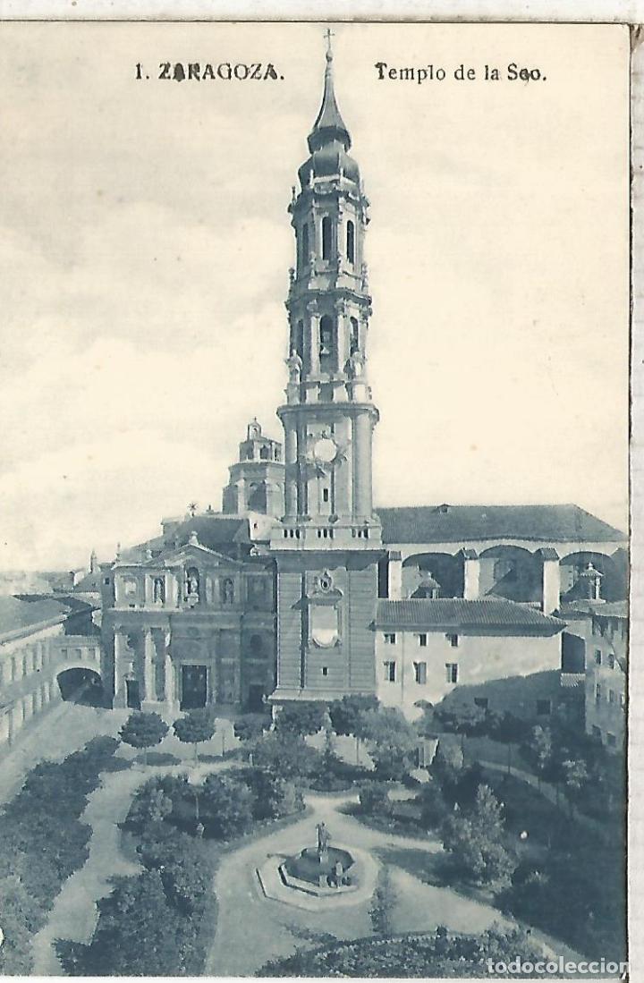 Postales: ZARAGOZA LA SEO SIN ESCRIBIR - Foto 1