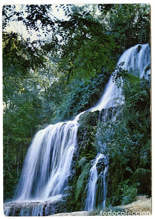 Postales: N&ordm; 6 - Monasterio de Piedra. Cascada de la Trinidad. Ediciones Sicilia. Circulada