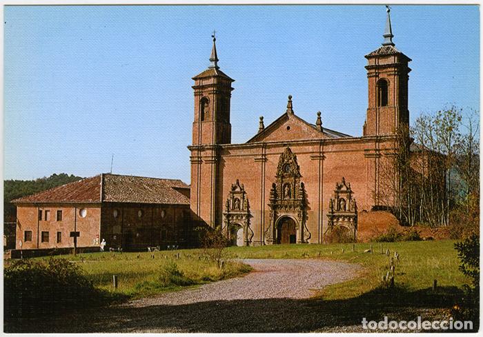 Postales: San Juan de la Pe&ntilde;a. Pirineo Aragon&eacute;s. Monasterio Nuevo y Puerta Barroca. Ediciones Sicilia.