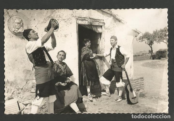 Postcards: ZARAGOZA-PAREJAS TIPICAS ARAGONESAS-POSTAL ANTIGUA-(57.396)