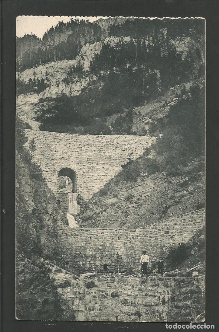 Postcards: DIVISION HIDROLOGICO FORESTAL-SECCION DEL RIO ARAGON-HAUSER Y MENET-POSTAL ANTIGUA-(57.398)
