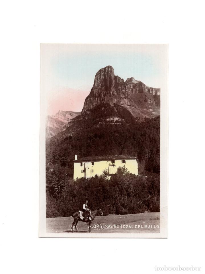 Postales: ORDESA.(HUESCA).- EL TOZAL DE MALLO - Foto 1