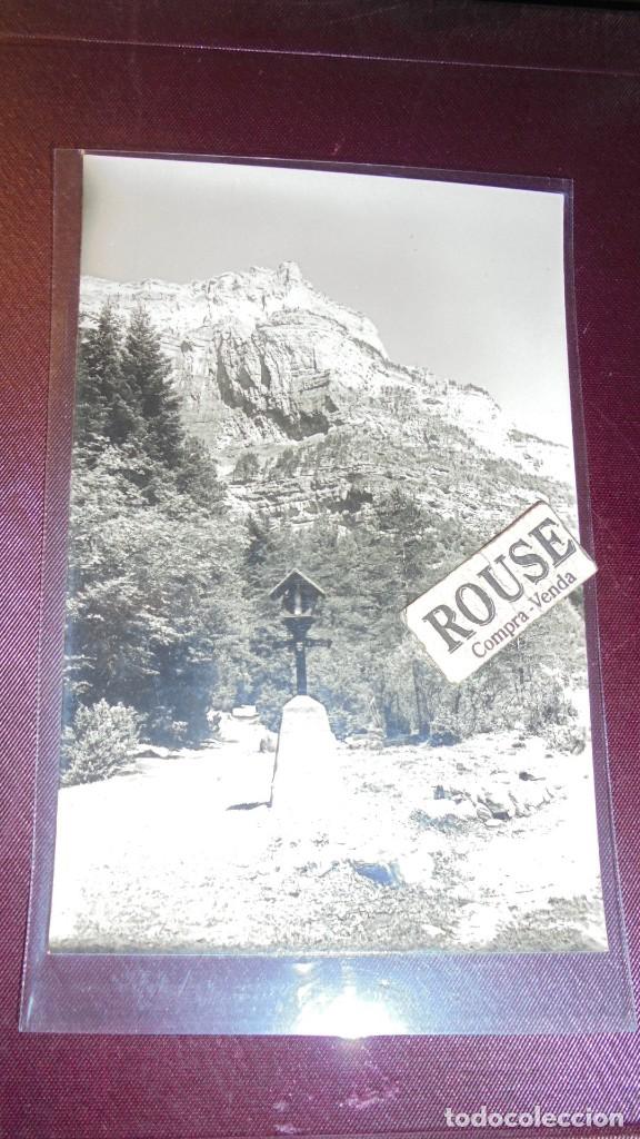 Postales: ORDESA - 35 CAPILLA DE LA VIRGEN DEL PILAR Y PARED FRAUCAUTA  DISTRIBUIDOR SILVERIO PASCUAL BROTO