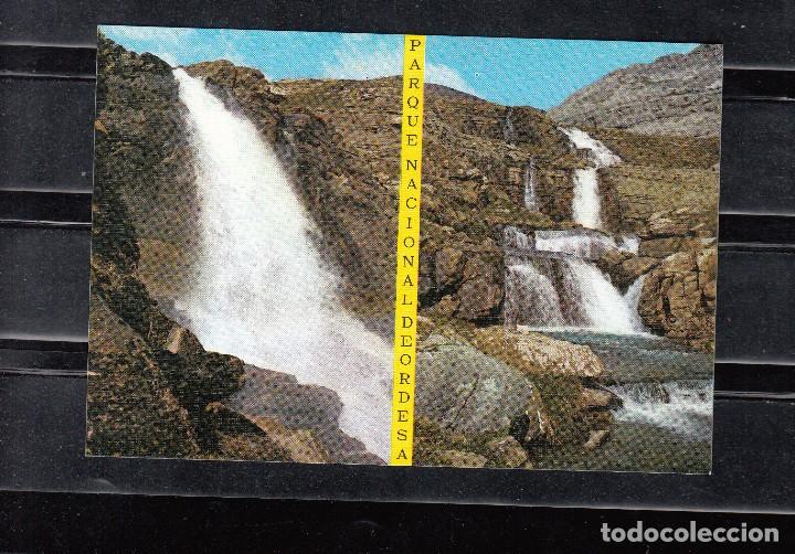 Postales: N&ordm; 59. PARQUE NACIONAL DE ORDESA. CASCADA DE COTATUERO Y ALTO COTATUERO