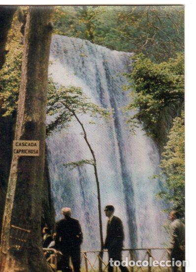 Postcards: TARJETA POSTAL DE CASCADA CAPRICHOSA. MONASTERIO DE PIEDRA.