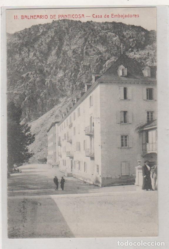 Postcards: 11 Balneario de Panticosa Casa de Embajadores. M. Arribas. Espoz y mina Zaragoza. Sin circular.