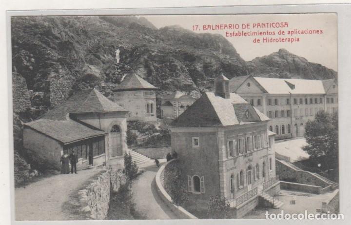 Postcards: 17 Balneario de Panticosa. Establecimiento de aplicaciones hidroterapia . M. Arribas.