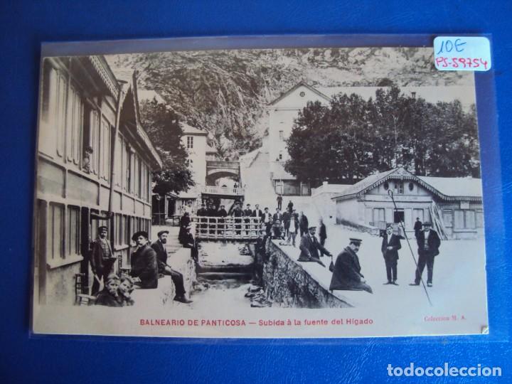 Postcards: (PS-59754)POSTAL DE PANTICOSA - SUBIDA A LA FUENTE DEL HIGADO - ARCHIVO RELIEVES BASA & PAGES