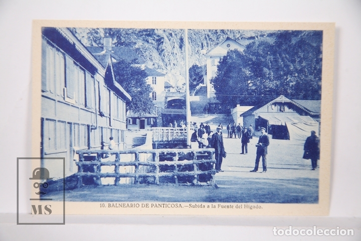 Postcards: Antigua Postal - Balneario de Panticosa, Subida a la Fuente del H&iacute;gado N&ordm; 10 - Sin Circular