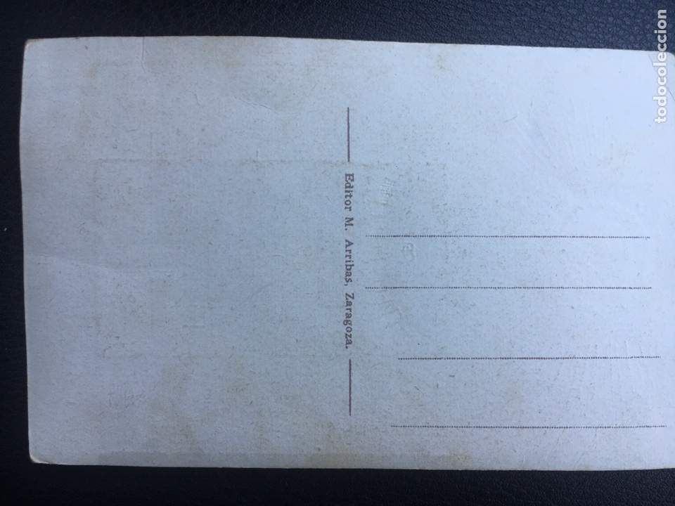 Postales: ANTIGUA POSTAL RECUERDO DE ZARAGOZA - Foto 3