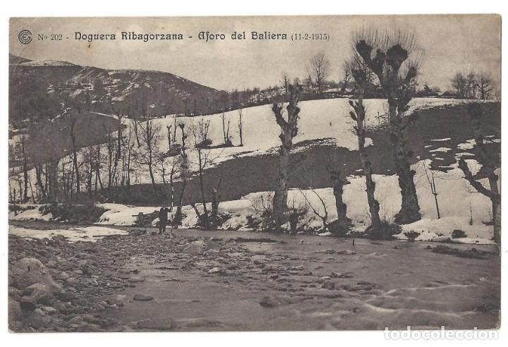 Postkarten: CATALANA DE GAS Y ELECTRICIDAD.- N&ordm; 202, NOGUERA RIBAGORZANA. AFORO DEL BALIERA. HUESCA- 1915