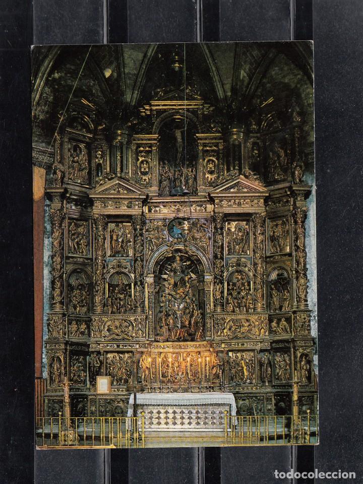 Postales: 21 - ALQUEZAR. RETABLO DEL ALTAR MAYOR