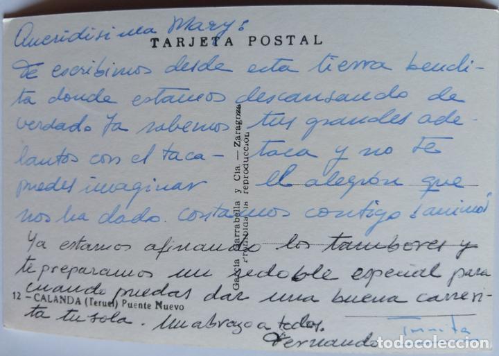 Postales: CALANDA - Foto 2