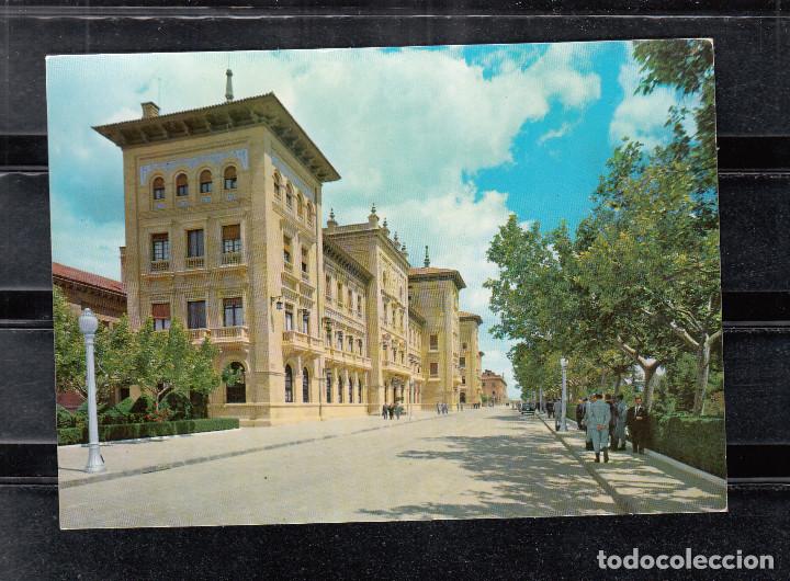 Postales: N&ordm; 631-ZARAGOZA. ACADEMIA GENERAL MILITAR. FACHADA PRINCIPAL