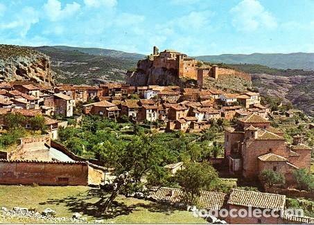 Postales: Alqu&eacute;zar - 32 Vista general, al fondo Colegiata