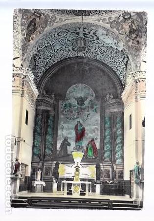 Postkarten: MIEDES DE ARAG&Oacute;N.- ALTAR MAYOR. CONVENTO HNAS. CONCEPCIONISTAS