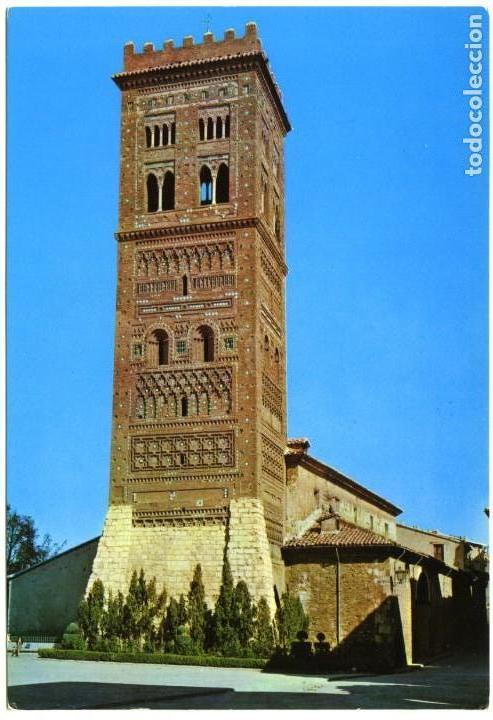 Postales: Nº 10 - TERUEL. Aragón. Torre de San Martín. Sin circular. Ed. SICILIA.