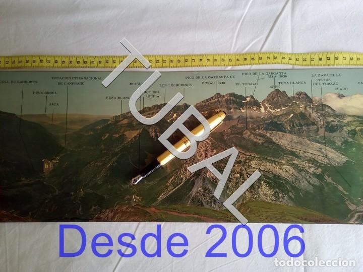 Postcards: POSTAL GIGANTE PIRINEO ARAGONES 94 CM CANFRANC CANDANCHU