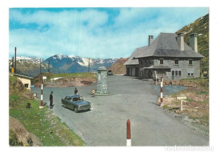 Postales: PIRINEO ARAGON&Eacute;S. CANDANCHU.- N&ordm; 19, FRONTERA SOMPORT. FOTO PE&Ntilde;ARROYA. HUESCA- SIN CIRCULAR