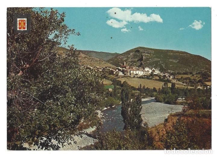 Postales: PIRINEO ARAGON&Eacute;S. EMBUN.- N&ordm; 3197, VISTA GENERAL CON EL R&Iacute;O ARAG&Oacute;N. HUESCA- SIN CIRCULAR