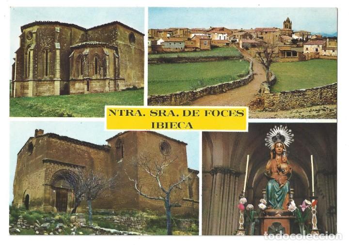 Postales: IBIECA.- N&ordm; 3, VISTA DE LA ERMITA DE FOCES POR DELANTE. VISTA GENEREAL. HUESCA- 1971