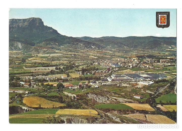 Postales: PIRINEO ARAGON&Eacute;S. JACA.- N&ordm; 1639, PANOR&Aacute;MICA. PE&Ntilde;A OROEL. ESCUDO DE ORO. HUESCA- 1969