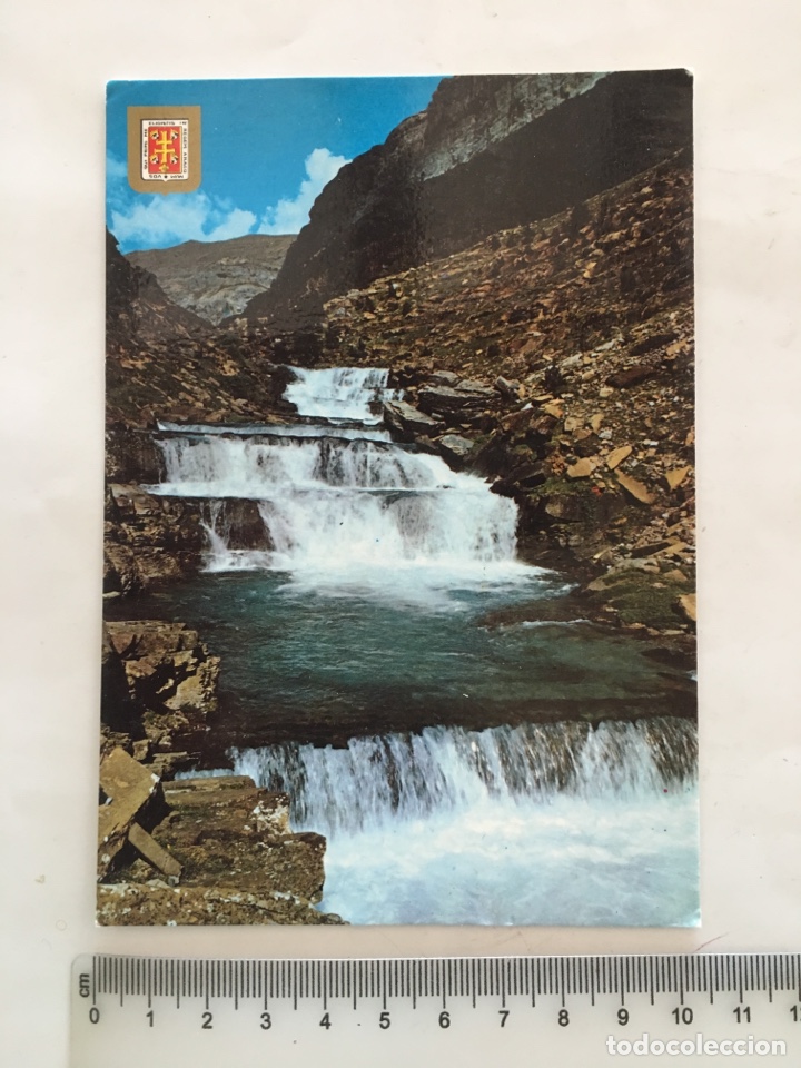 Postales: POSTAL. PARQUE NACIONAL DE ORDESA. GRADAS DE SOASO. FISA. H. 1975?.