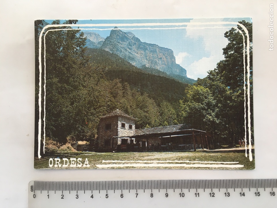 Postales: POSTAL. PARQUE NACIONAL DE ORDESA. RESTAURANTE LA PRADERA. ED. SICILIA. A&Ntilde;O 1985.
