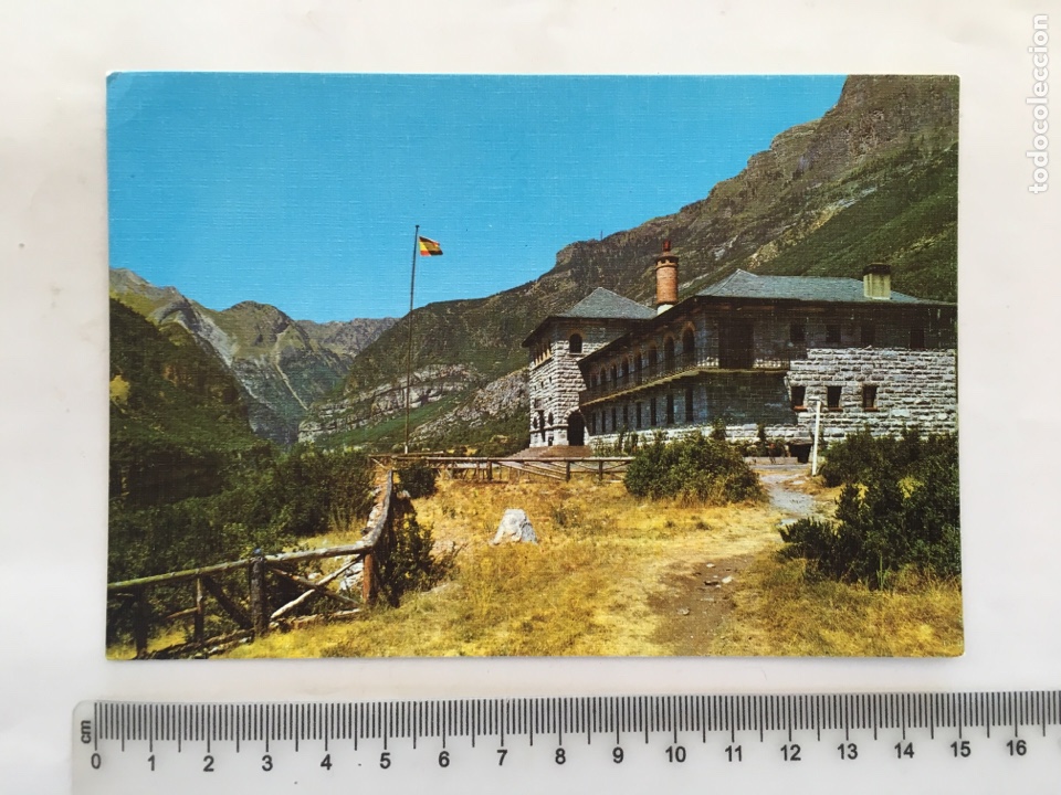 Postales: POSTAL. PARQUE NACIONAL DE ORDESA. LA TENDENERA. H. 1975?.