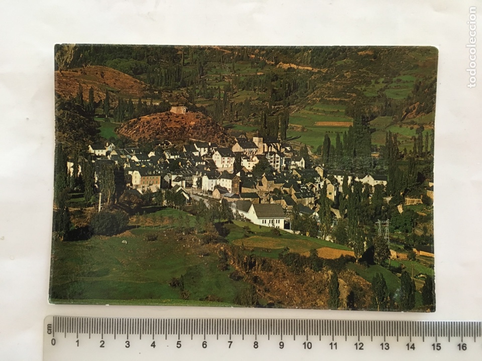 Postales: POSTAL. SALLENT DE GALLEGO. VISTA GENERAL. ED. SICILIA. H. 1970?.