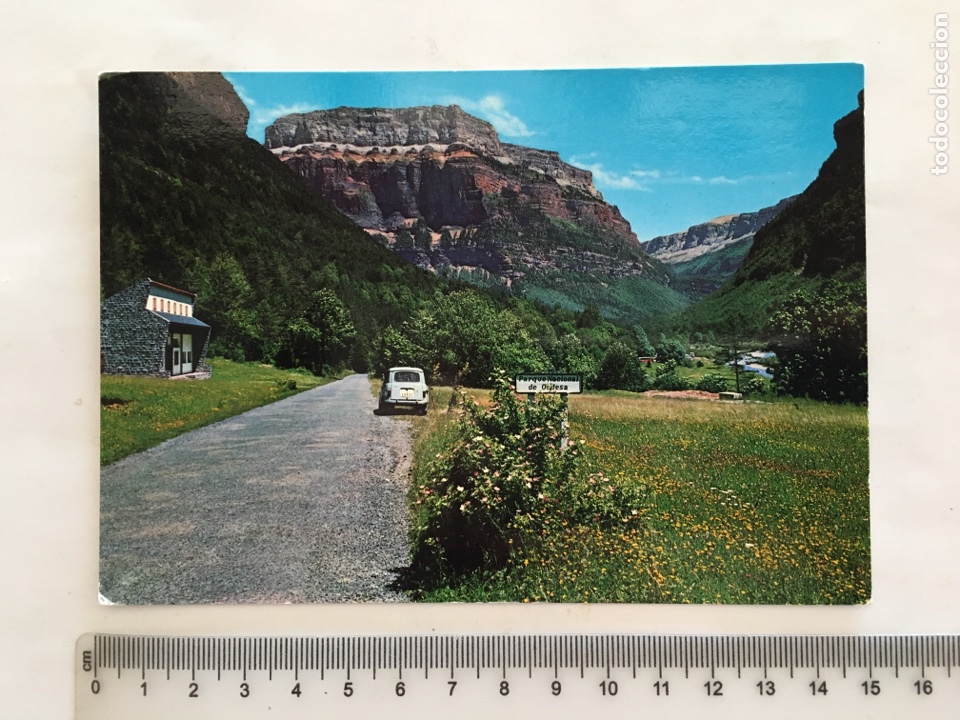 Postales: POSTAL. PARQUE NACI&Oacute;NAL DE ORDESA. ENTRADA AL VALLE. ED. SICILIA. H. 1980?.