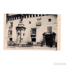 Postales: TERUEL.- PALACIO EPISCOPAL Y MONUMENTO FRANCOS DE ARANDA. . Lote 163703982