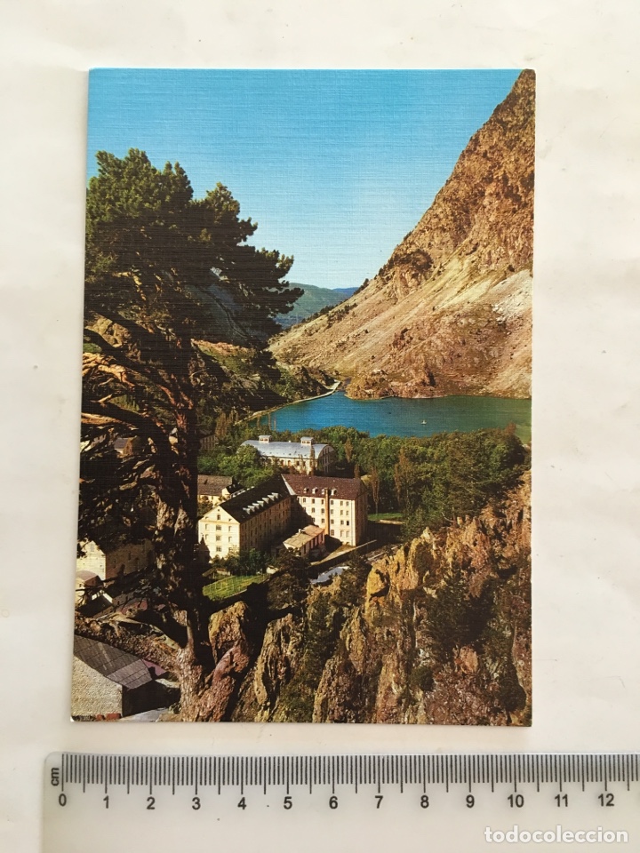Postales: POSTAL. BALNEARIO DE PANTICOSA. AL FONDO GARMONEGRO Y PONDIELLOS. ED. SICILIA. H. 1975?.