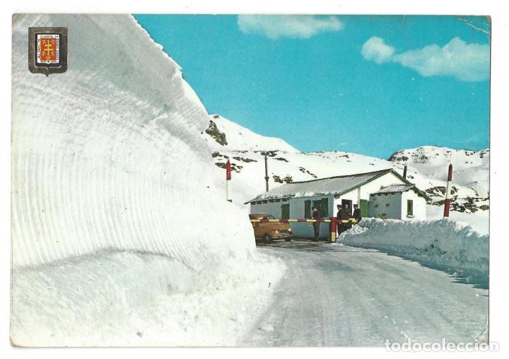 Postales: PIRINEO ARAGON&Eacute;S. HUESCA.- N&ordm; 1879, PUERTO DE SOMPORT. ESCUDO DE ORO. CIRCULADA- 1966