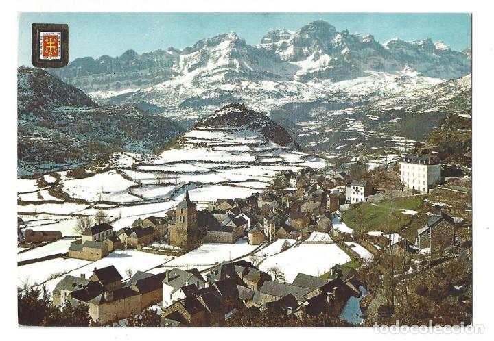 Postales: PIRINEO ARAGON&Eacute;S- PANTICOSA.- N&ordm; 1950, VISTA PANOR&Aacute;MICA. VALLE DE TENA. HUESCA- SIN CIRCULAR