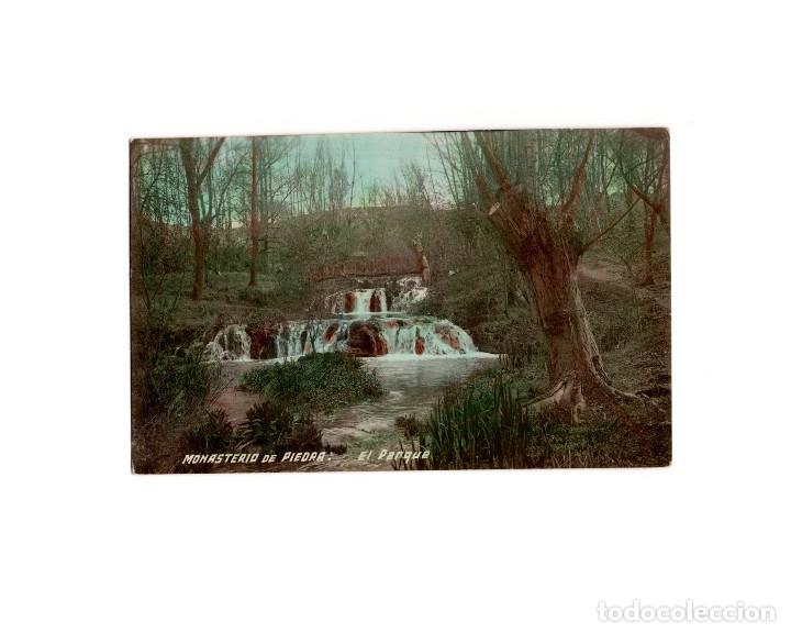 Postales: MONASTERIO DE PIEDRA.(ZARAGOZA).- EL PARQUE . - Foto 1