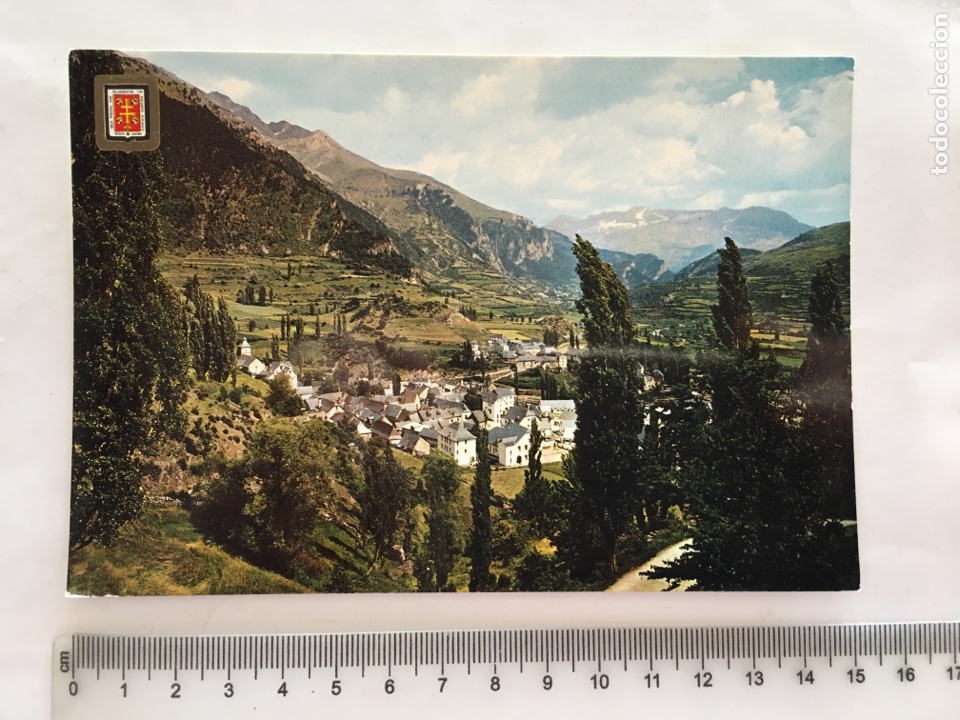 Postales: POSTAL. SALLENT DE GALLEGO. VISTA PARCIAL. ED. FISA. H. 1970?.