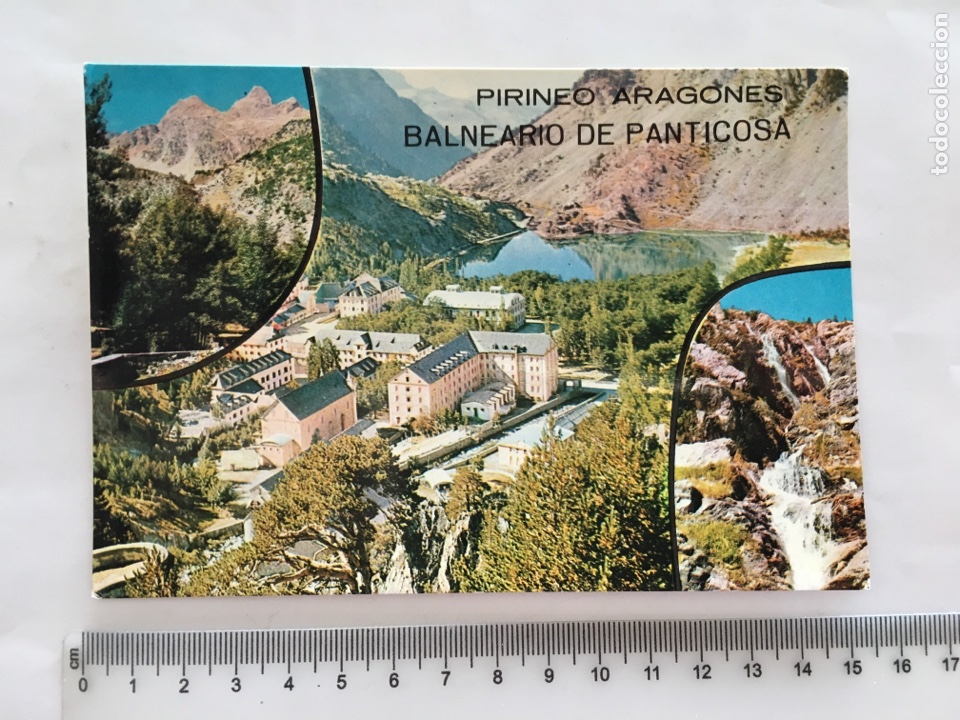 Postales: POSTAL. BALNEARIO DE PANTICOSA. ED. DARVI. A&Ntilde;O 1963?.