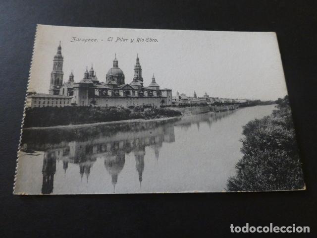 Postales: ZARAGOZA EL PILAR Y RIO EBRO - Foto 1