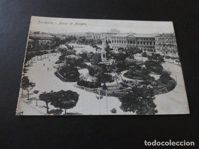 Postales: ZARAGOZA PLAZA DE ARAGON - Foto 1