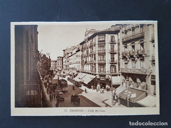 Postales: ZARAGOZA CALLE DEL COSO - Foto 1