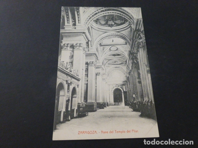 Postales: ZARAGOZA NAVE DEL TEMPLO DEL PILAR - Foto 1